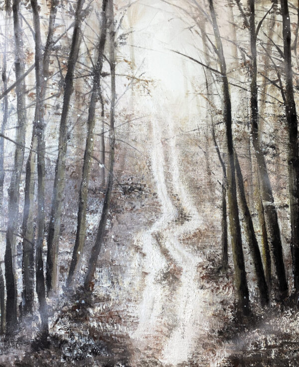 Originaali maalaus, Polku, 50x61cm